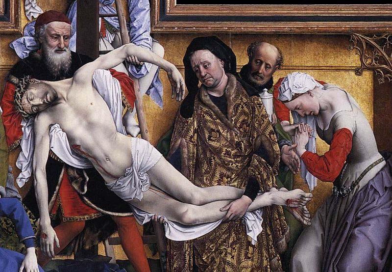 Rogier van der Weyden The Deposition Germany oil painting art